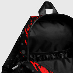 Детский рюкзак Ссср - серп и молот - крапинки, цвет: 3D-принт — фото 2