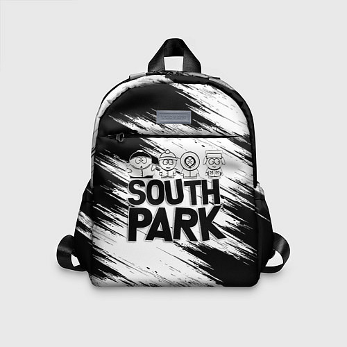 Детский рюкзак Южный парк - персонажи и логотип South Park / 3D-принт – фото 1