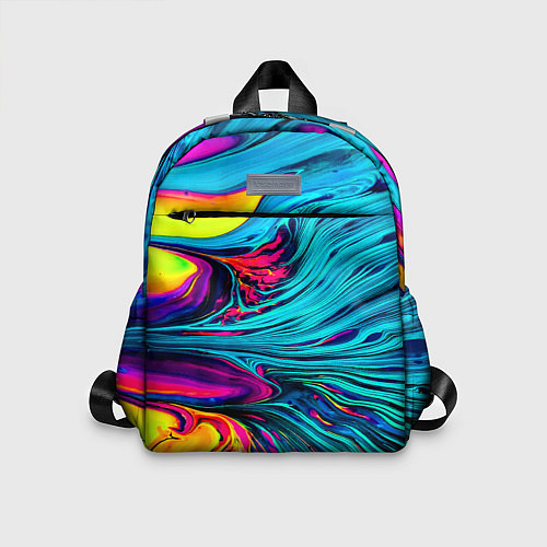 Детский рюкзак Paint Wave / 3D-принт – фото 1