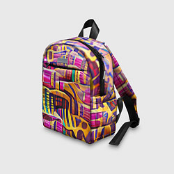 Детский рюкзак Африканские яркие мотивы, цвет: 3D-принт — фото 2