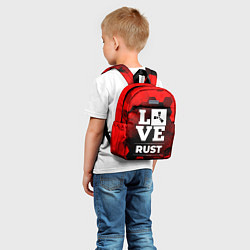 Детский рюкзак Rust Love Классика, цвет: 3D-принт — фото 2