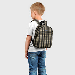 Детский рюкзак Классические текстуры - сетка, цвет: 3D-принт — фото 2