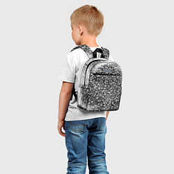 Детский рюкзак Квадратных хаос, цвет: 3D-принт — фото 2