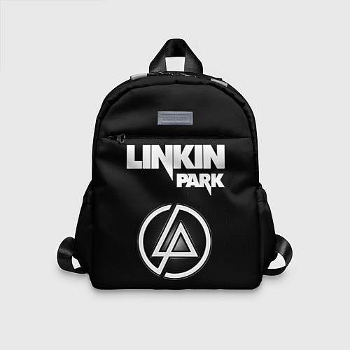 Детский рюкзак Linkin Park логотип и надпись / 3D-принт – фото 1