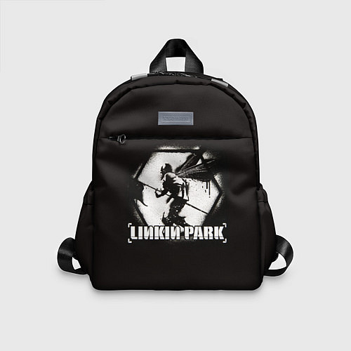 Детский рюкзак Linkin Park рисунок баллончиком / 3D-принт – фото 1