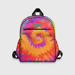 Детский рюкзак Тай дай в радуге, цвет: 3D-принт