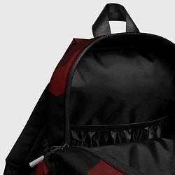 Детский рюкзак Символ Watch Dogs и краска вокруг на темном фоне, цвет: 3D-принт — фото 2