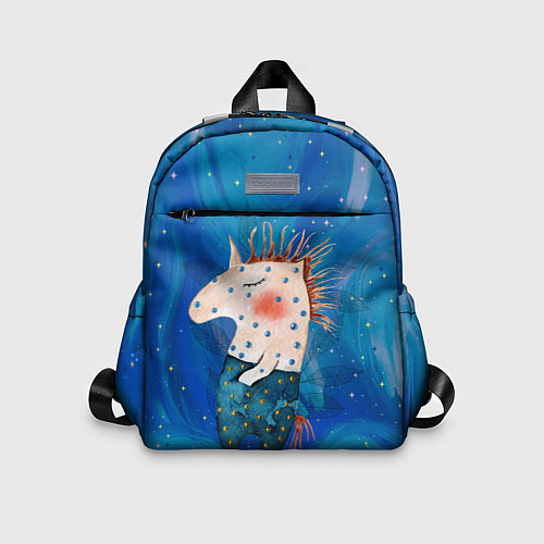 Детский рюкзак Конь в звездочках / 3D-принт – фото 1