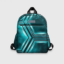 Детский рюкзак Космические соты, цвет: 3D-принт