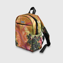Детский рюкзак Фрактальный динамичный паттерн, цвет: 3D-принт — фото 2