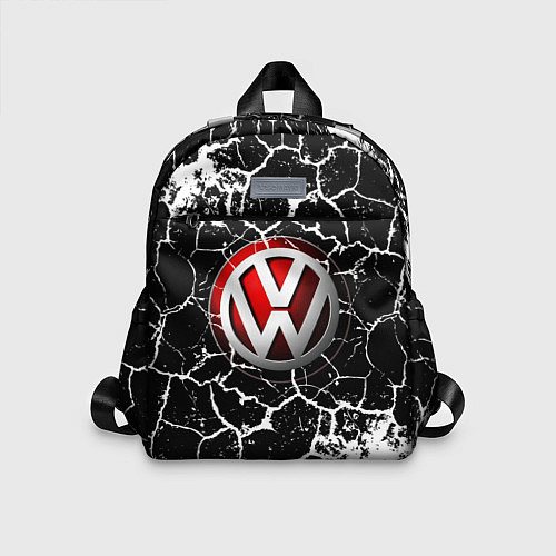 Детский рюкзак Volkswagen Трещины / 3D-принт – фото 1