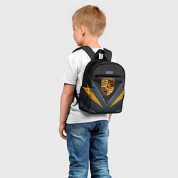 Детский рюкзак ПОРШЕ : Премиум броня, цвет: 3D-принт — фото 2