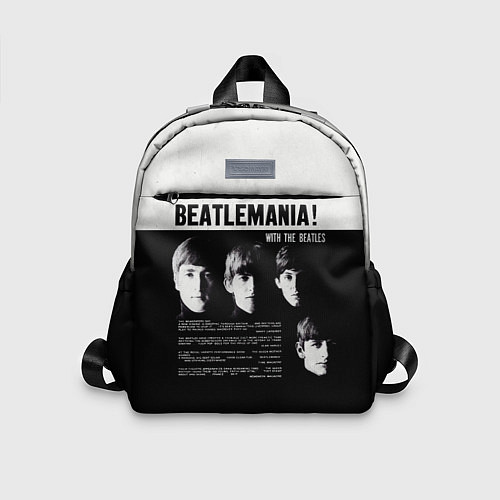 Детский рюкзак With The Beatles Битломания / 3D-принт – фото 1
