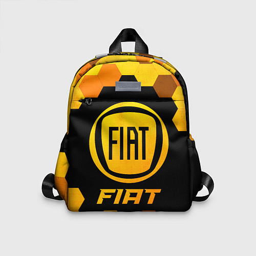 Детский рюкзак Fiat - Gold Gradient / 3D-принт – фото 1