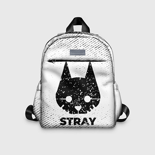 Детский рюкзак Stray с потертостями на светлом фоне / 3D-принт – фото 1