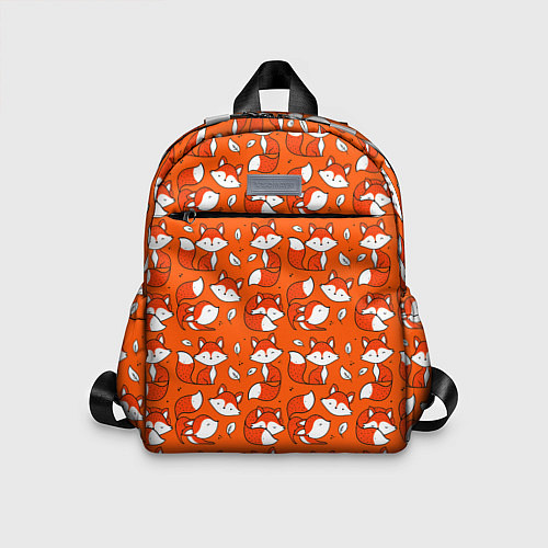 Детский рюкзак Red foxes / 3D-принт – фото 1