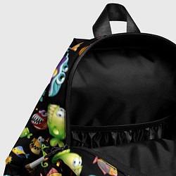 Детский рюкзак Прикольная акула и другие жители океана, цвет: 3D-принт — фото 2