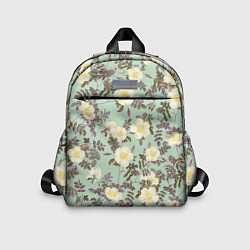 Детский рюкзак Цветы Дикий Шиповник, цвет: 3D-принт