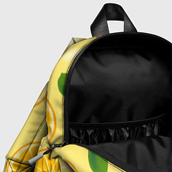 Детский рюкзак Сочные апельсины в разрезе, цвет: 3D-принт — фото 2