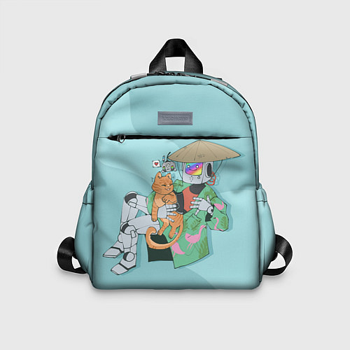 Детский рюкзак Бродяга с друзьями / 3D-принт – фото 1