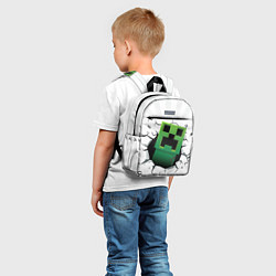Детский рюкзак Крипер в дыре, цвет: 3D-принт — фото 2