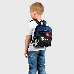 Детский рюкзак Bayern munchen Краска, цвет: 3D-принт — фото 2