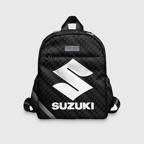 Детский рюкзак Suzuki карбон / 3D-принт – фото 1