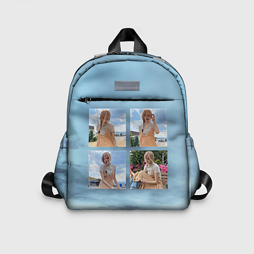 Детский рюкзак ROSE COLLAGE / 3D-принт – фото 1