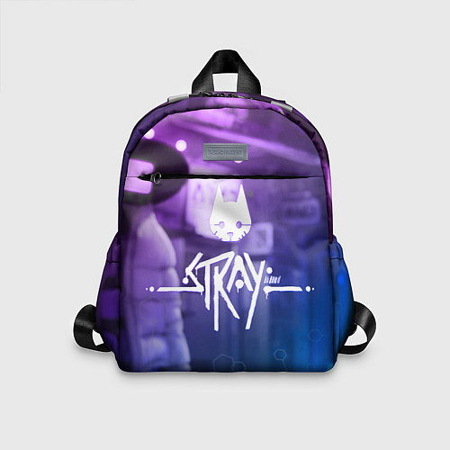 Детский рюкзак Stray - мордочка - neon / 3D-принт – фото 1