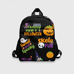 Детский рюкзак Незабываемая ночь приключений halloween, цвет: 3D-принт