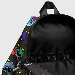 Детский рюкзак Особые значки пины Бравл Старс редкие, цвет: 3D-принт — фото 2
