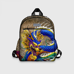 Детский рюкзак Разноцветный Японский Дракон
