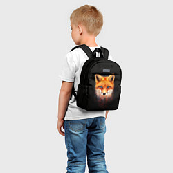 Детский рюкзак Лиса над лесом, цвет: 3D-принт — фото 2