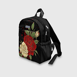 Детский рюкзак Прекрасные розы, цвет: 3D-принт — фото 2