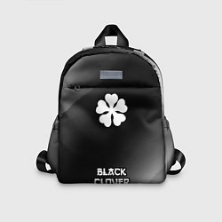 Детский рюкзак Black Clover японский шрифт: символ, надпись