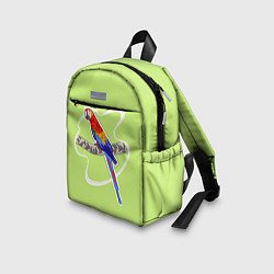 Детский рюкзак Яркий попугай Ара, цвет: 3D-принт — фото 2