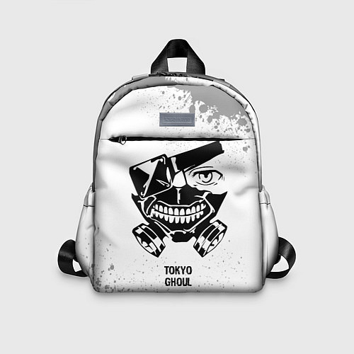 Детский рюкзак Tokyo Ghoul glitch на светлом фоне / 3D-принт – фото 1