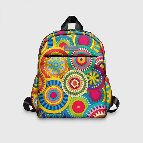 Детский рюкзак Мандала-Цветы / 3D-принт – фото 1