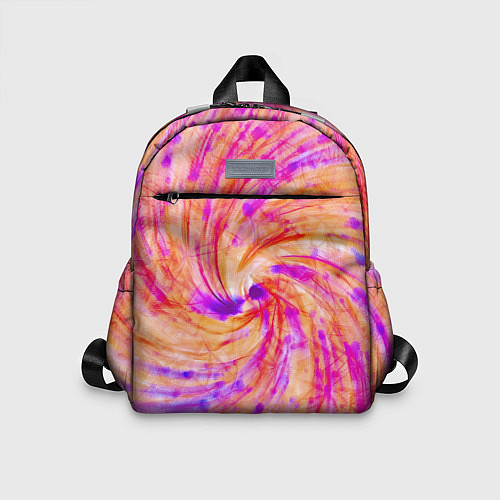 Детский рюкзак Color swirls / 3D-принт – фото 1