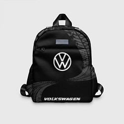 Детский рюкзак Volkswagen speed шины на темном: символ, надпись