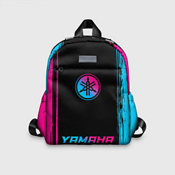 Детский рюкзак Yamaha - neon gradient: символ, надпись