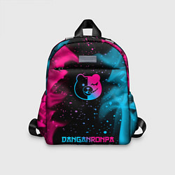 Детский рюкзак Danganronpa - neon gradient: символ, надпись, цвет: 3D-принт
