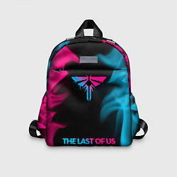 Детский рюкзак The Last Of Us - neon gradient: символ, надпись