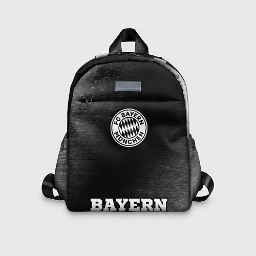 Детский рюкзак Bayern sport на темном фоне: символ, надпись / 3D-принт – фото 1