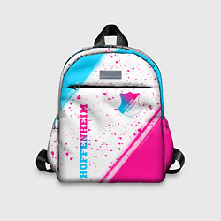 Детский рюкзак Hoffenheim neon gradient style: надпись, символ