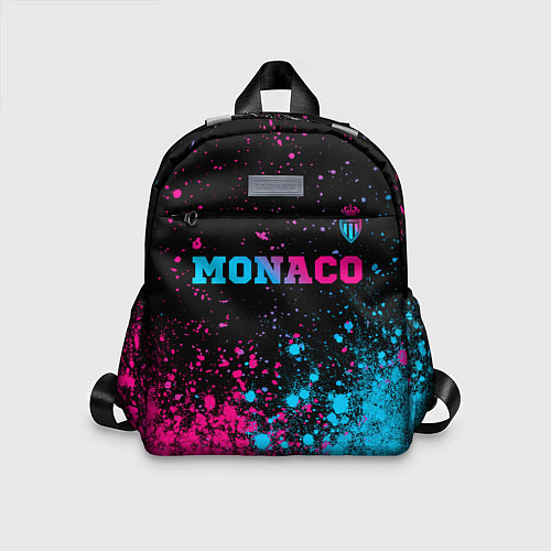 Детский рюкзак Monaco - neon gradient: символ сверху / 3D-принт – фото 1