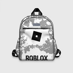 Детский рюкзак Roblox glitch на светлом фоне: символ, надпись