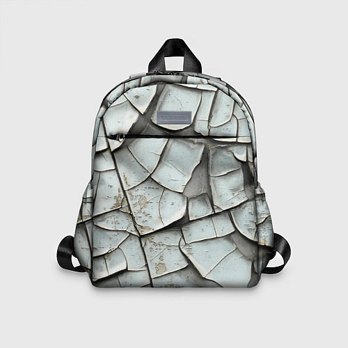 Детский рюкзак Старая растрескавшаяся краска / 3D-принт – фото 1