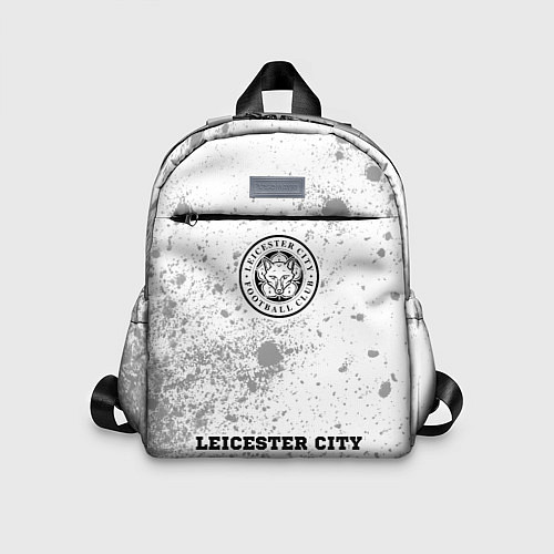 Детский рюкзак Leicester City sport на светлом фоне: символ, надп / 3D-принт – фото 1