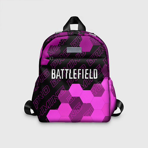Детский рюкзак Battlefield pro gaming: символ сверху / 3D-принт – фото 1